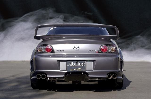 Abflug Rear Bumper Spoiler & Under Diffuser (CFRP) (Early) for 2003-08 Mazda RX-8 [SE3P]