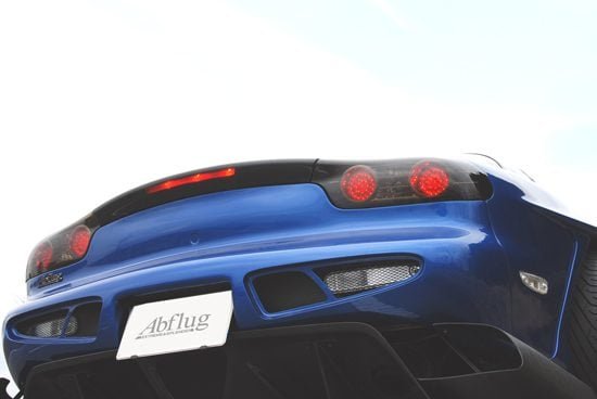 Abflug Rear Bumper Spoiler Ver. CV for 1993-2002 Mazda RX-7 [FD3S]