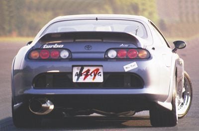 Abflug Supra 80 Rear Bumper Spoiler Ver.01 for 1993-2002 Toyota Supra [JZA80]