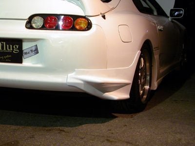 Abflug Supra 80 Rear Mudguard Ver. GTM (For Stock RBS) for 1993-2002 Toyota Supra [JZA80]