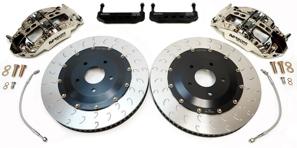 AP Racing ⨉ Essex CP9668 Radi-CAL ENP Competition Front Brake Kit for RZ34 Nissan Z