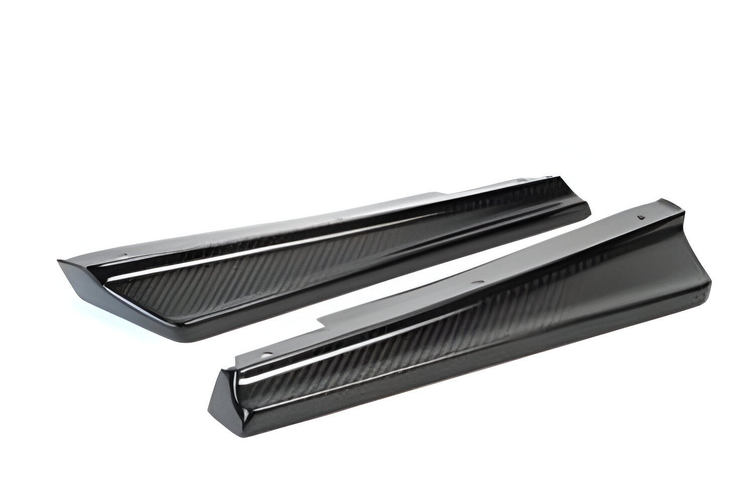 APR Performance Carbon Rear Bumper Skirts for R35 Nissan GT-R