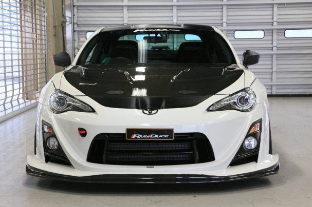 Arising II Front Bumper with Wide Body Carbon Lip for 2012-19 Toyota 86/FR-S/Subaru BRZ [ZN6/ZC6] VATO-060