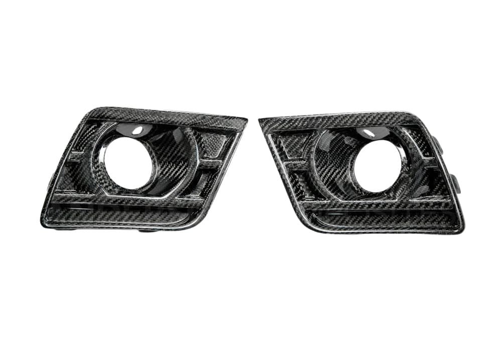Auto Addict Carbon Front Bumper Air Duct Bezels for 5th Gen Chevrolet Camaro Z/28 [FLS14CHCAM-Z28]