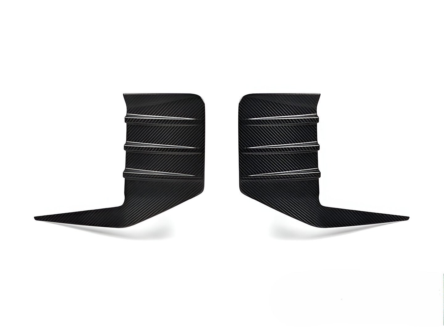 AutoTecknic Dry Carbon Rear Bumper Trim Set for G87 BMW M2