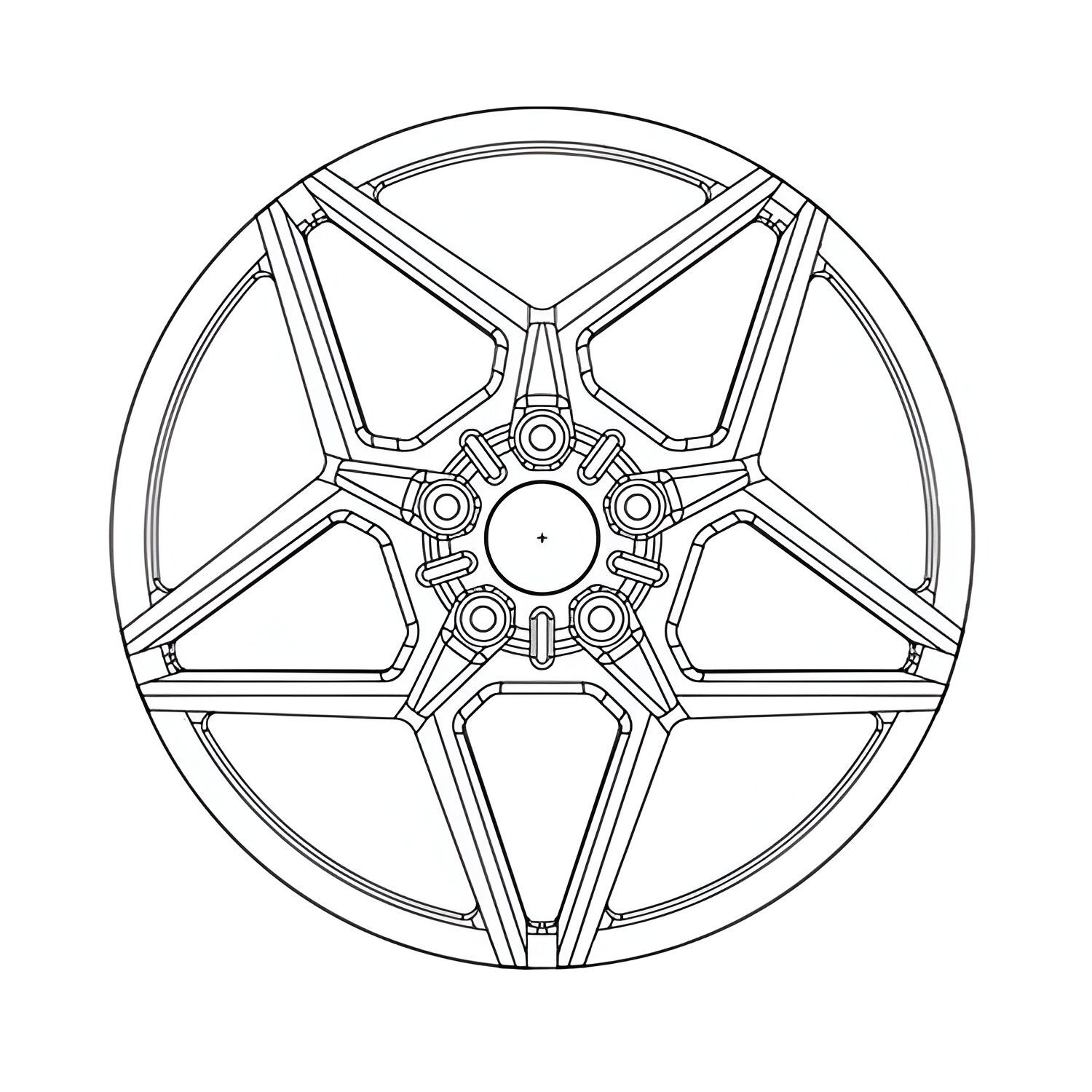 Avant Garde Custom Forged Series F339 Duoblock Wheel