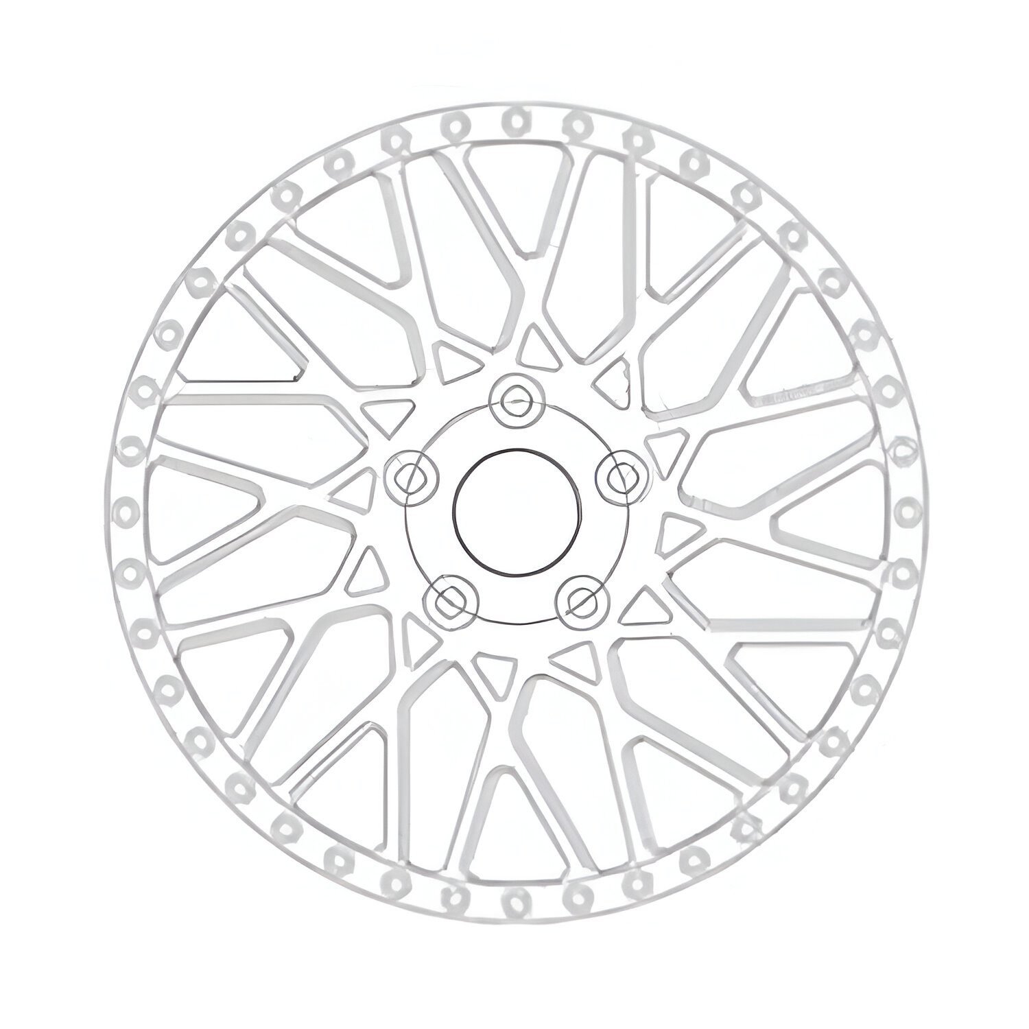 Avant Garde Custom Forged Series F442 Three-Piece Wheel