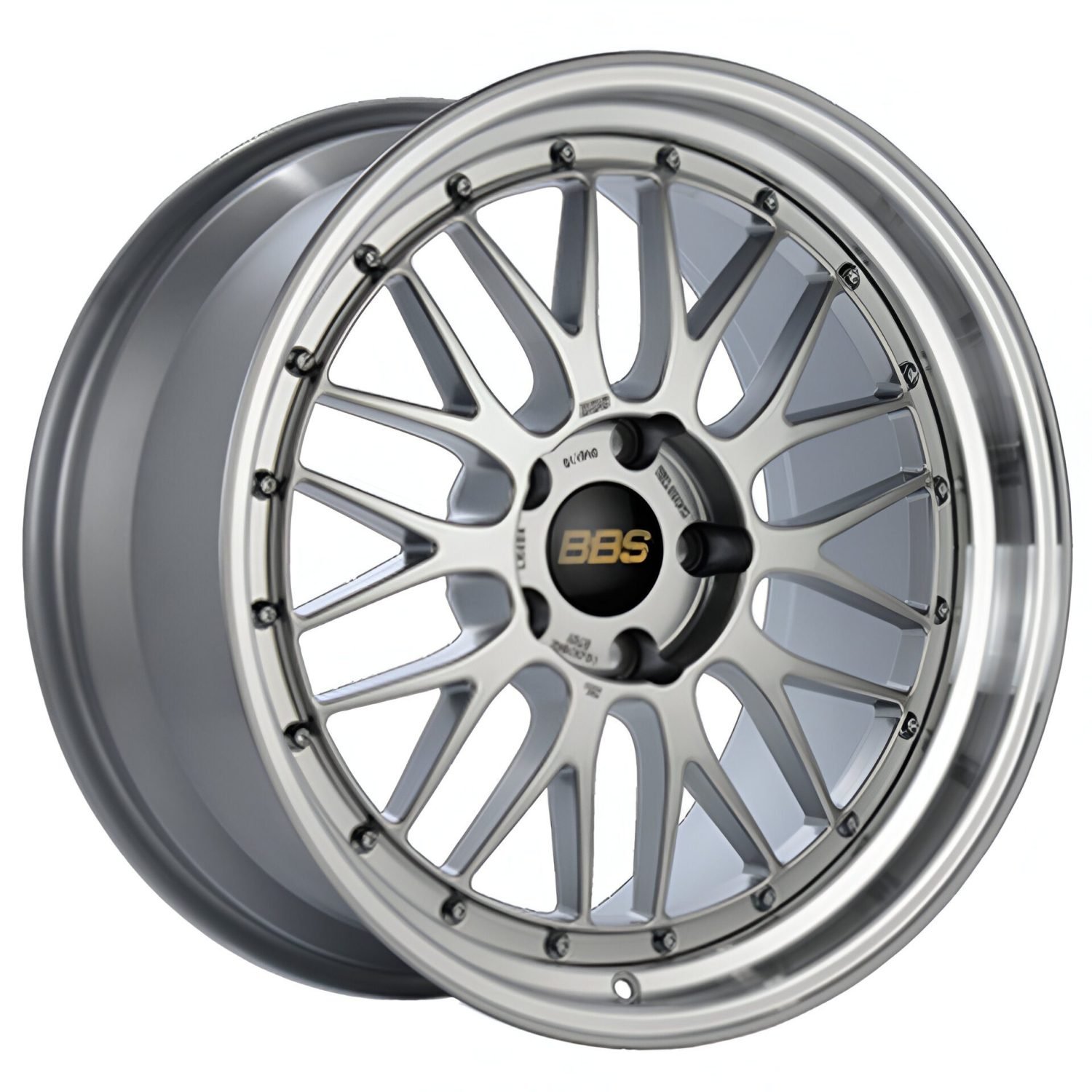 BBS Forged Line LM Wheel (19×9.5 5-114.3 +45) in Diamond Silver & Diamond-Cut Lip [LM221DSPK]