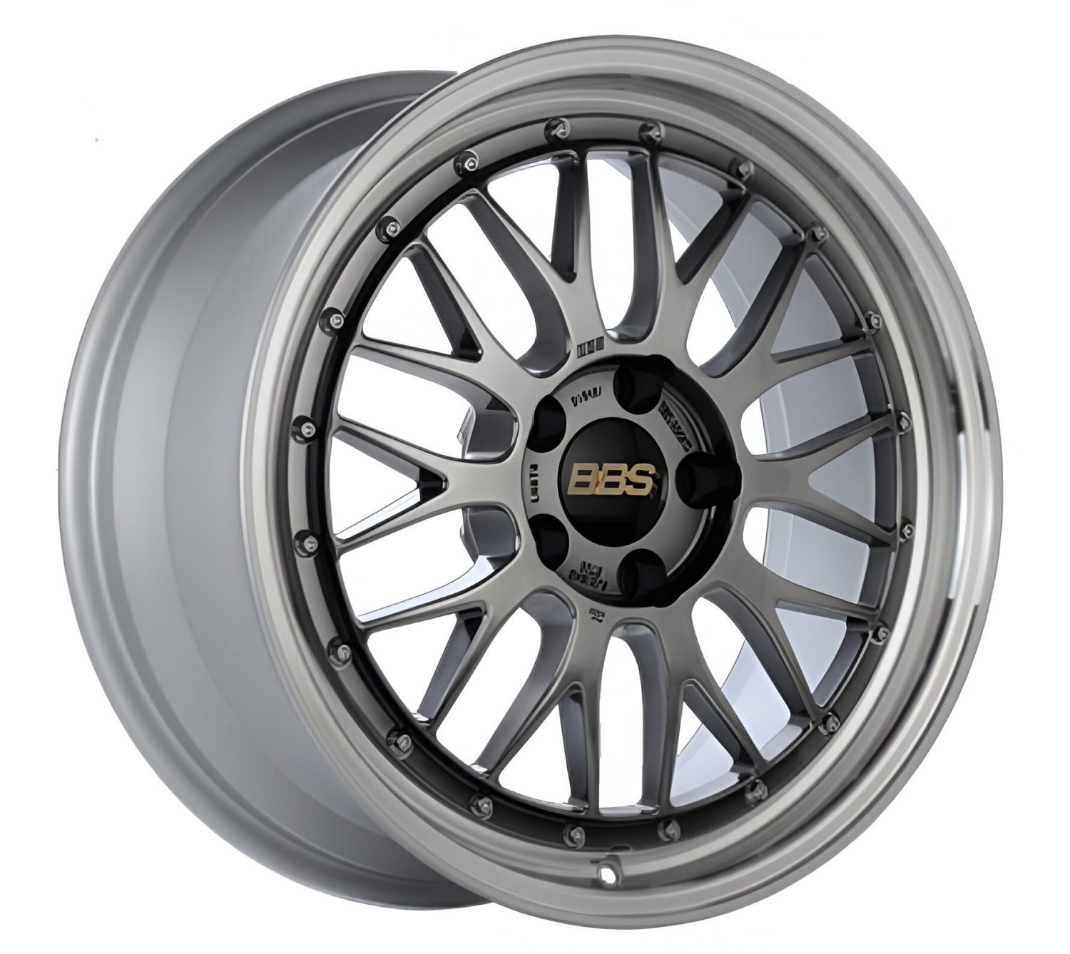 BBS Forged Line LM Wheel (20×11 5-112 +22) in Navy Blue & Diamond-Cut Lip [LM436NB-BKBD]