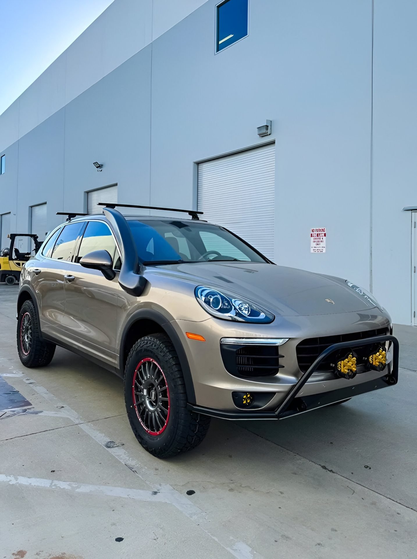 E-Motion Steel Front Bumper for 958 Porsche Cayenne