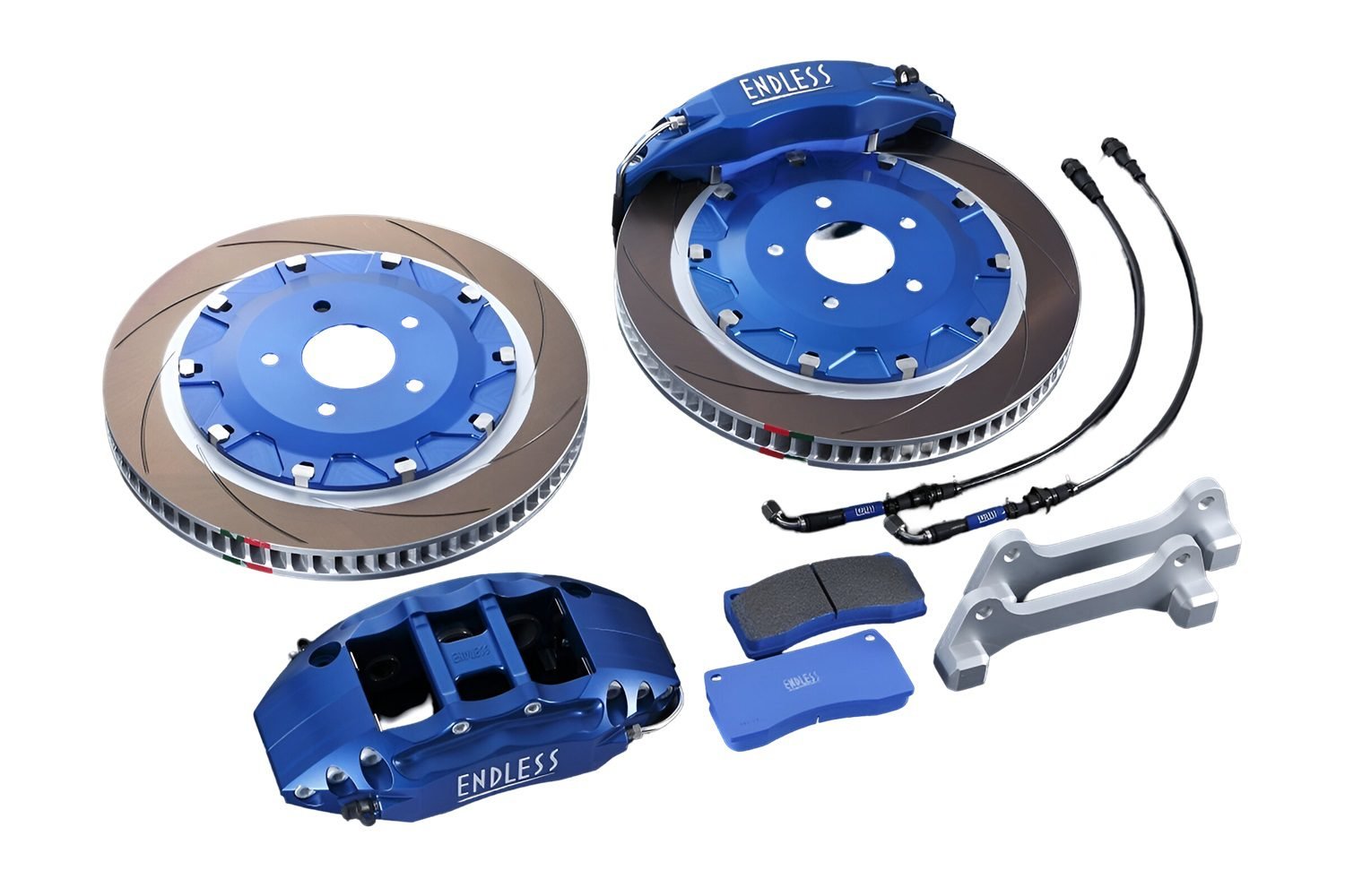 Endless 6POT Front Performance Brake System w/ 2PC Rotor for E46 BMW 3 Series