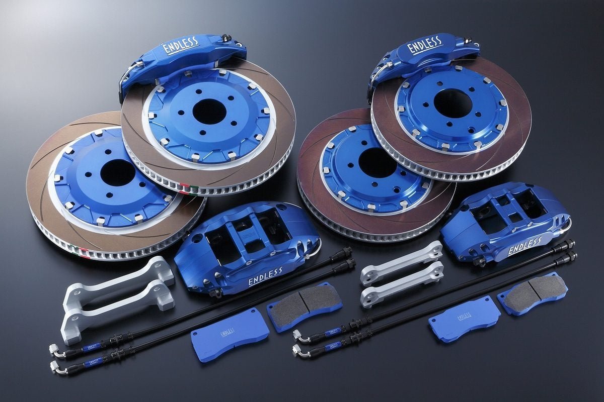 Endless Racing 6 / Racing 4 Front & Rear Performance Brake System for GDB Subaru Impreza WRX STi
