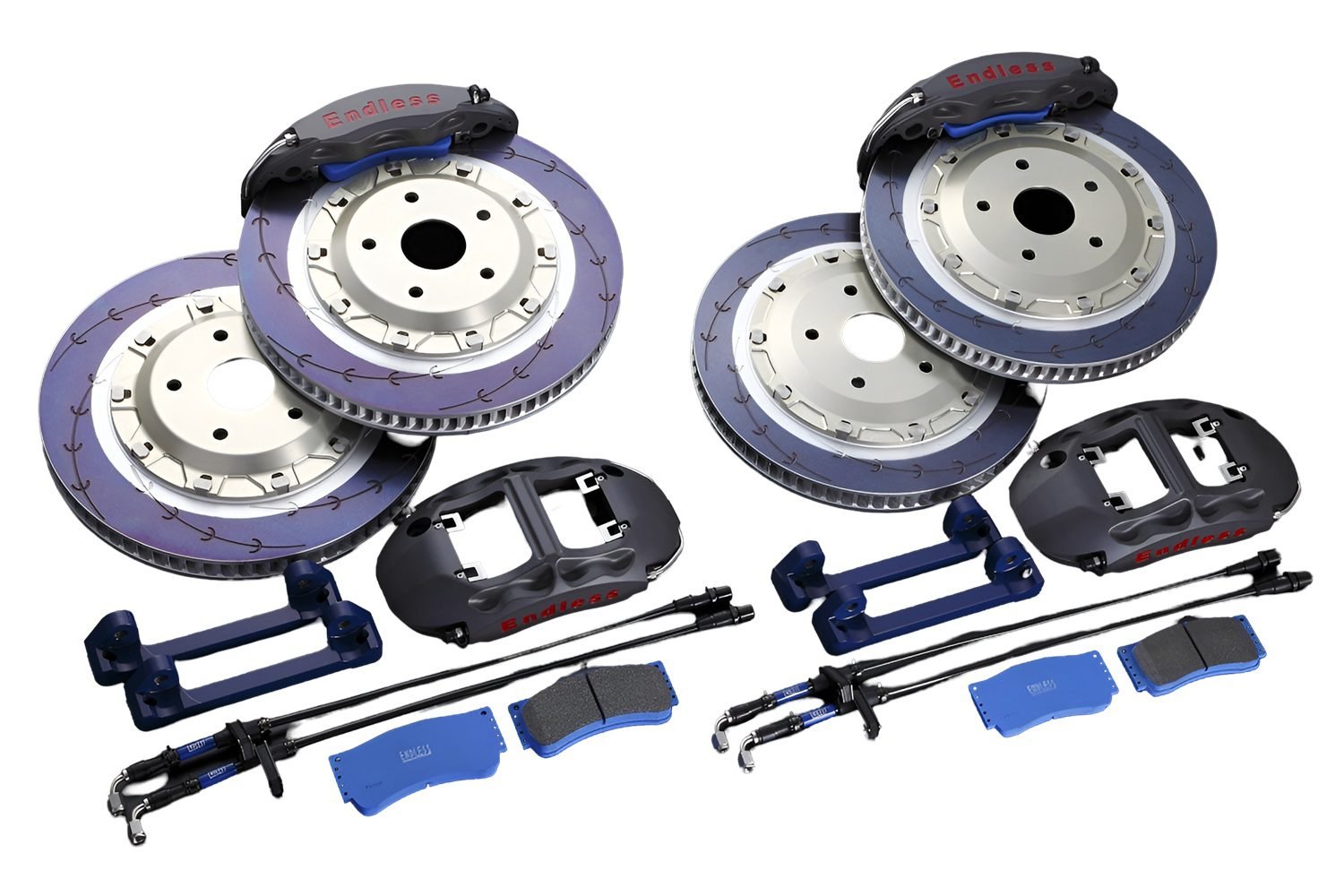 Endless Racing MONO4R Rear Performance Brake System w/ 3PC Rotors for Ferrari F40