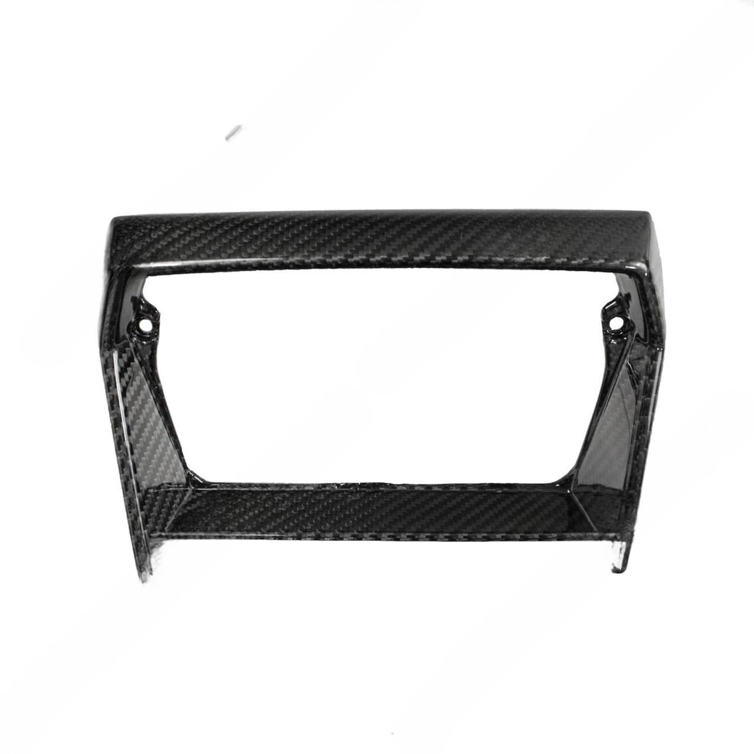 Exotic Car Gear Carbon Center Console Navigation Screen Outer Panel for LP700-4 / L740-4 Lamborghini Aventador & Aventador S