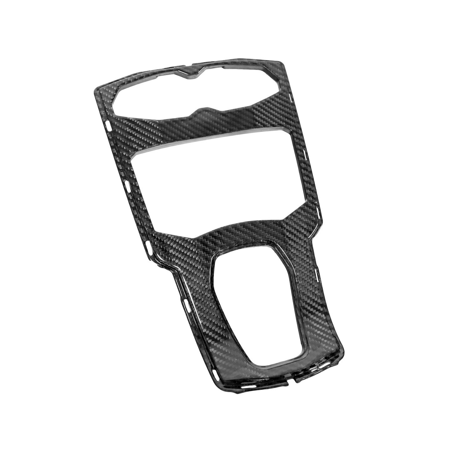 Exotic Car Gear Carbon Center Console Trim for LP580-2 / LP610-x / LP640-x Lamborghini Huracan, Evo, STO and Tecnica [ECG-LAM-HUCC-2X/ECG-LAM-HUCC-FO]