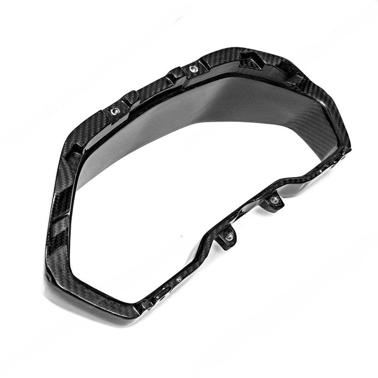 Exotic Car Gear Carbon Dash Cluster Hood for LP700-4 / LP740-4 Lamborghini Aventador & Aventador S