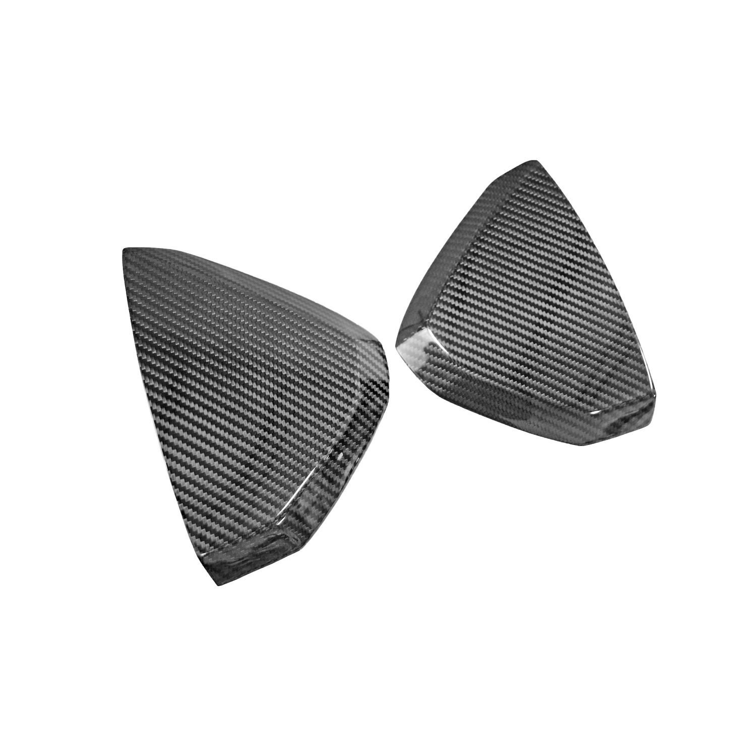 Exotic Car Gear Carbon Dash End Caps for LP700-4 Lamborghini Aventador