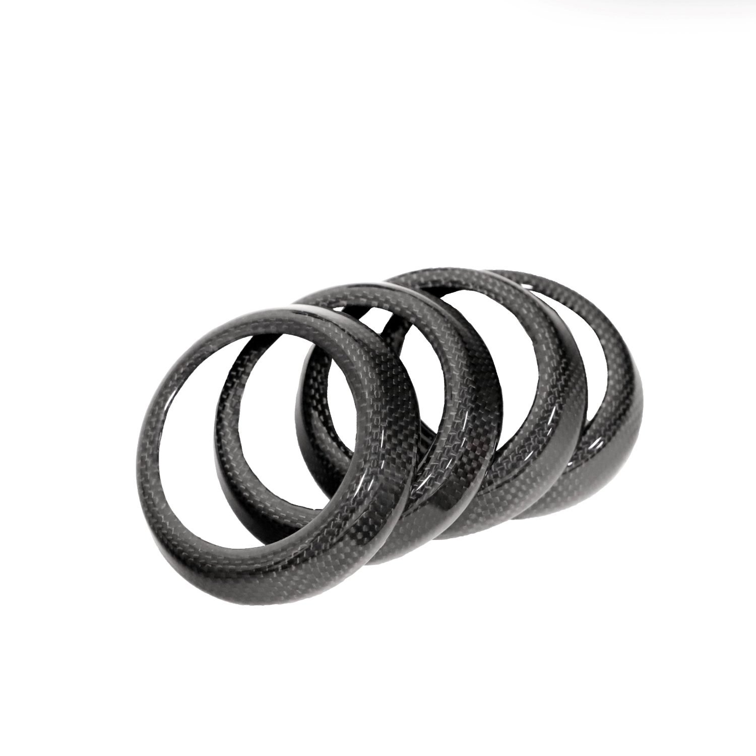 Exotic Car Gear Carbon Dash Rings for Ferrari California [ECG-FER-CALDRC]