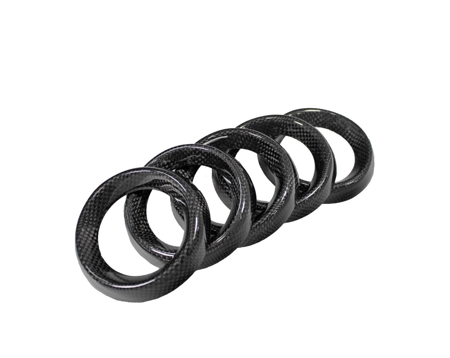 Exotic Car Gear Carbon Dash Vent Ring Covers for Ferrari 360 / F430 [ECG-FER-3F4VRS]