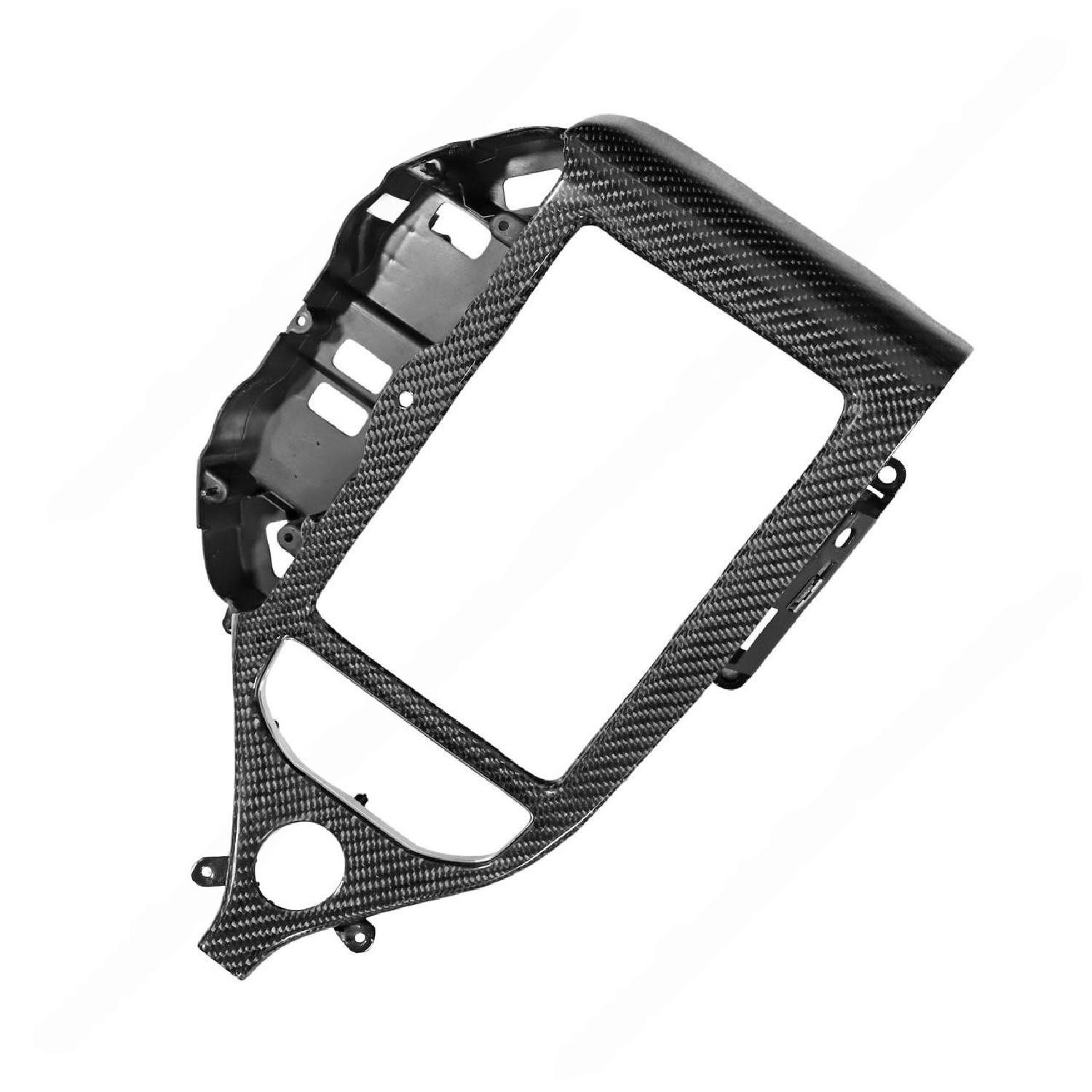 Exotic Car Gear Carbon Fiber Center Console Screen Trim for McLaren 720S [ECG-MCL-720CCST-R , ECG-MCL-720CCST-K]