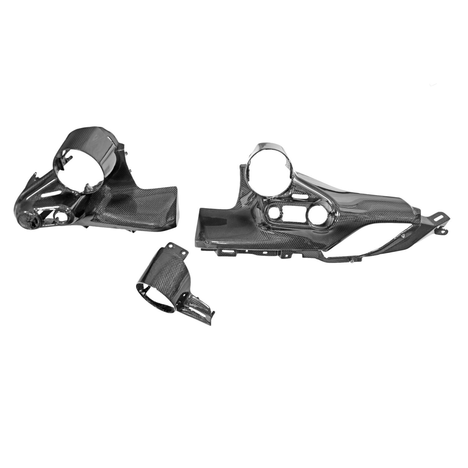 Exotic Car Gear Carbon Full Dash Vent Set for Ferrari F8 Tributo / Spider [ECG-FER-F8FDVT]