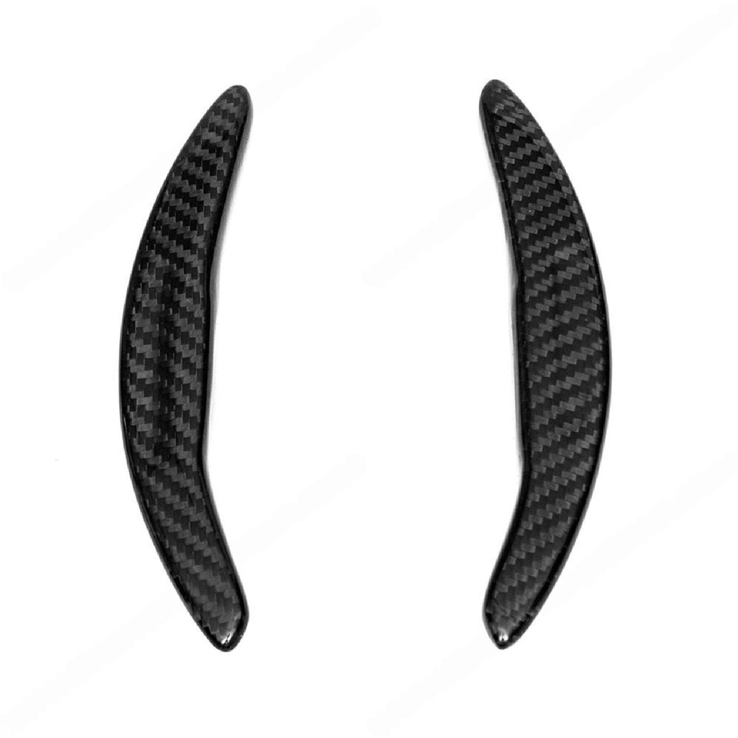 Exotic Car Gear Carbon GT Style Extended Shifter Paddles – Gloss Finish for McLaren 12C / 540C / 570S / 570GT / 650S / 675LT /720S / 750S / 765LT / Artura / GT [ECG-MCL-GTPSM]