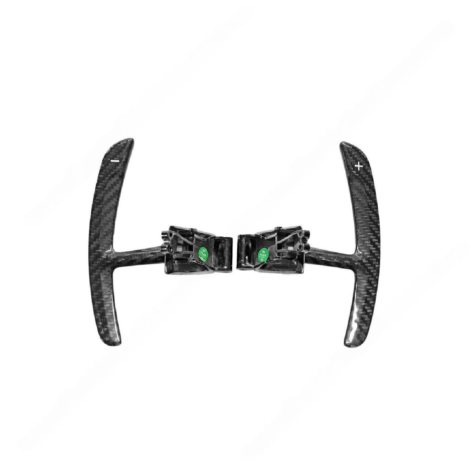 Exotic Car Gear Carbon Paddle Shifter Replacements for 991 Porsche 911 / 982 Boxster & Cayman, 958.2 Cayenne and 971 Panamera [ECG-POR-PS]