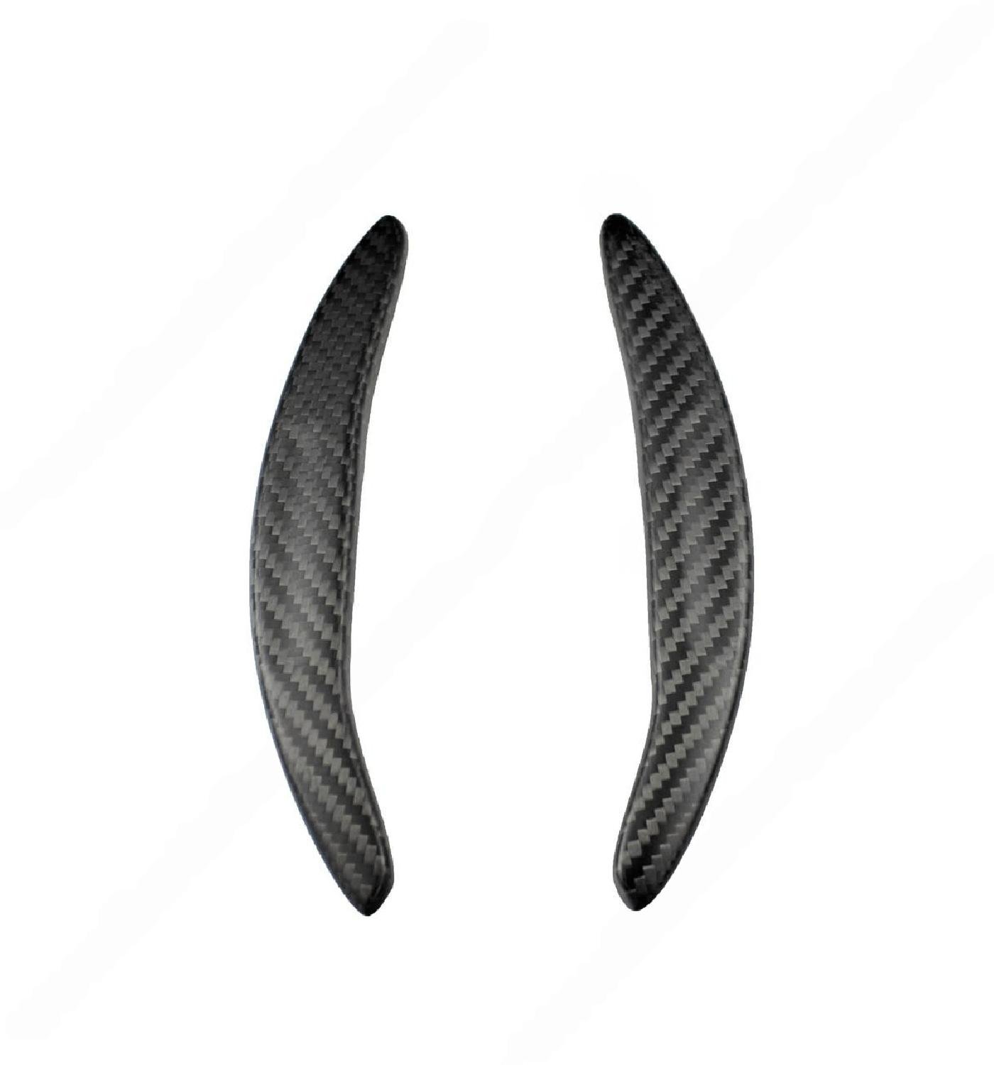 Exotic Car Gear Matte Carbon GT-Style Extended Shifter Paddles for McLaren 12C / 540C / 570S / 570GT / 650S / 675LT /720S / 750S / 765LT / Artura / GT [ECG-MCL-GTPSM]