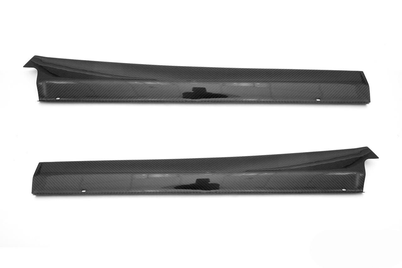 Fabspeed Carbon Door Sills with Script for Ferrari F430 [FS.FER.430.CFDS]