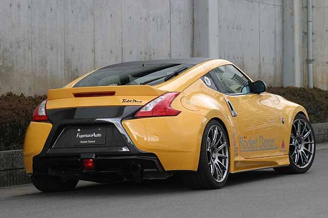 Fujimura Rocket Dancer Rear Bumper (FRP) for 2009-19 Nissan 370Z [Z34]