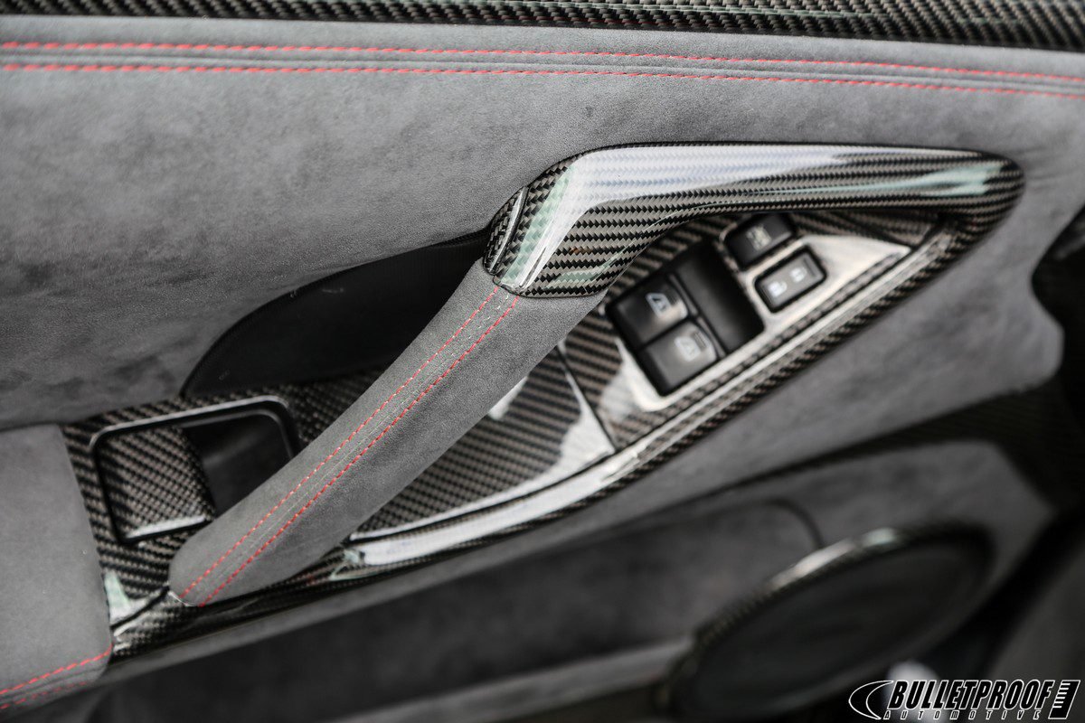 GT-RR Carbon Fiber Door Handle Cove (Escutcheon) Trim Set (2pc) for 2009-19 Nissan GT-R [R35]