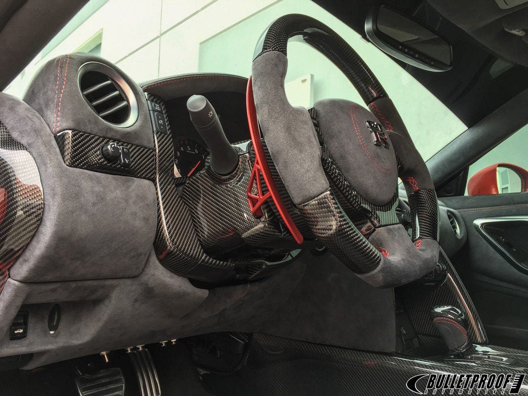 GT-RR Carbon Fiber Gauge Bezel Surround for 2009-19 Nissan GT-R [R35]