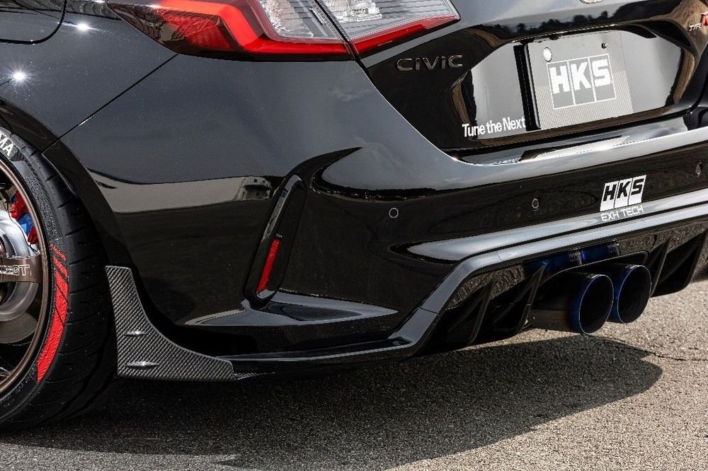 HKS Carbon Rear Bumper Spoilers for FL5 Honda Civic Type R [53004-AH003]