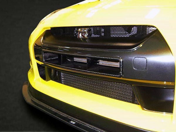 JUN Carbon Front Bumper Intake Duct for 2009-16 Nissan GT-R [R35] 8015M-N021