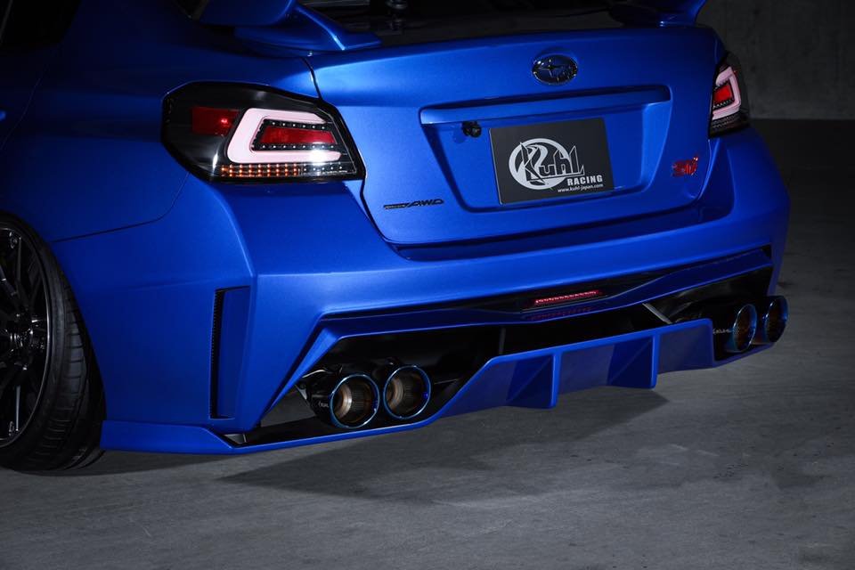 Kuhl Racing Rear Bumper Cover for VAB Subaru WRX STi (Kouki)