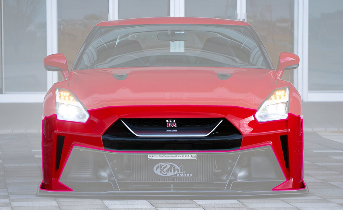 KUHL Ver. 4 GTII Front Bumper for R35 Nissan GT-R