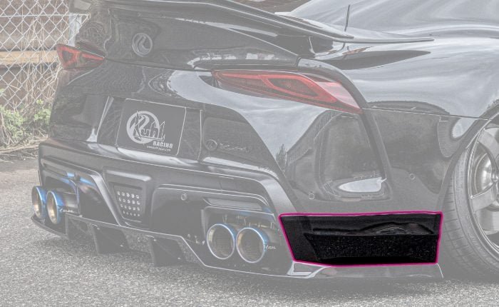 KUHL Ver.2 90R-GT Rear Bumper Covers for A90 / A91 Toyota GR Supra