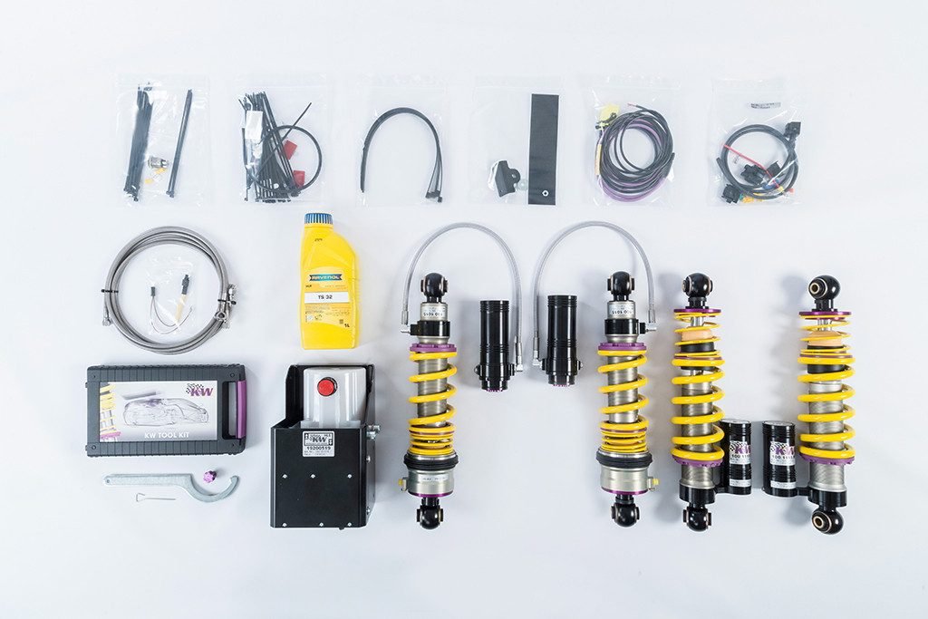 KW HLS 4 Upgrade OE Suspension for Porsche Carrera GT