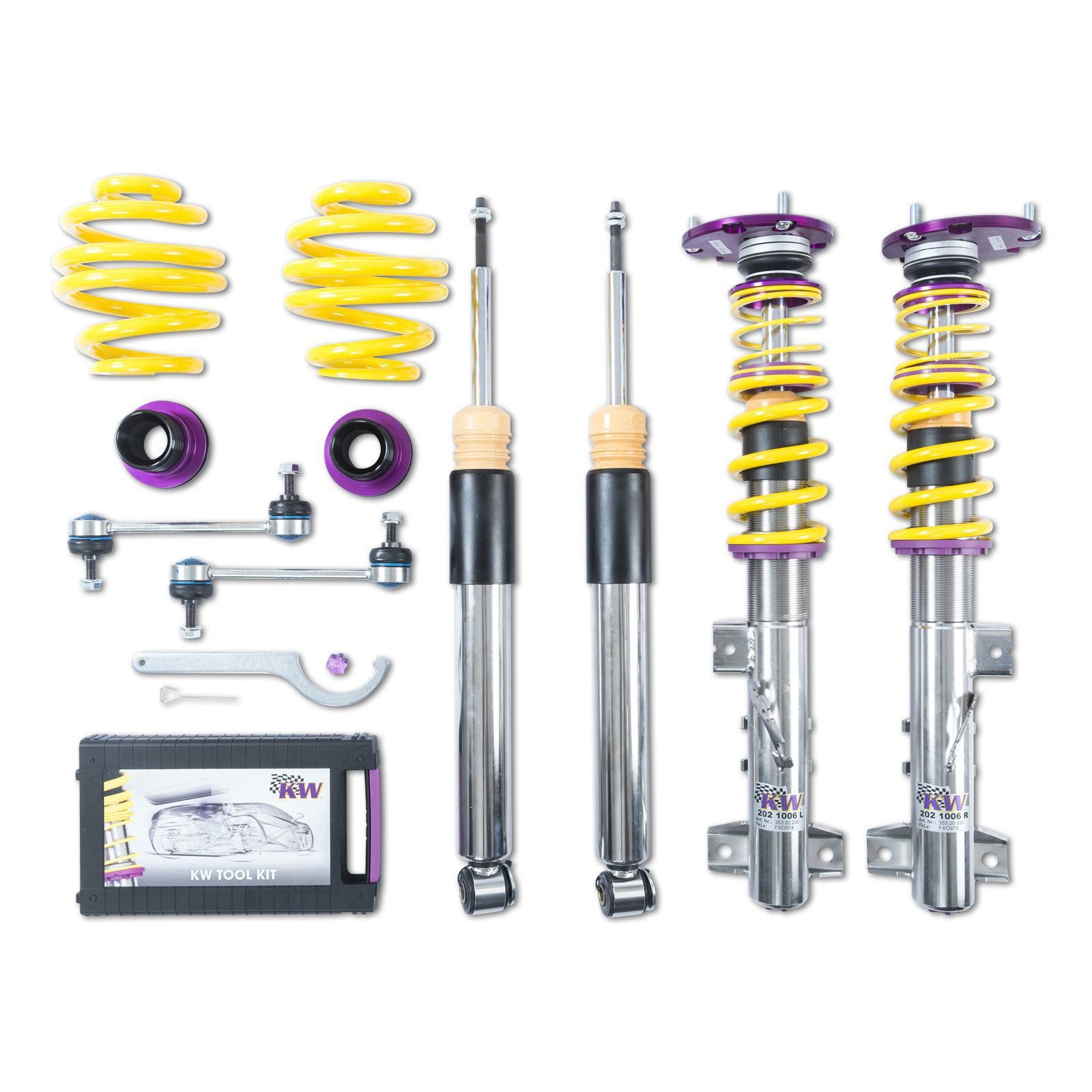 KW V3 Clubsport Coilover Kit for E36 BMW M3