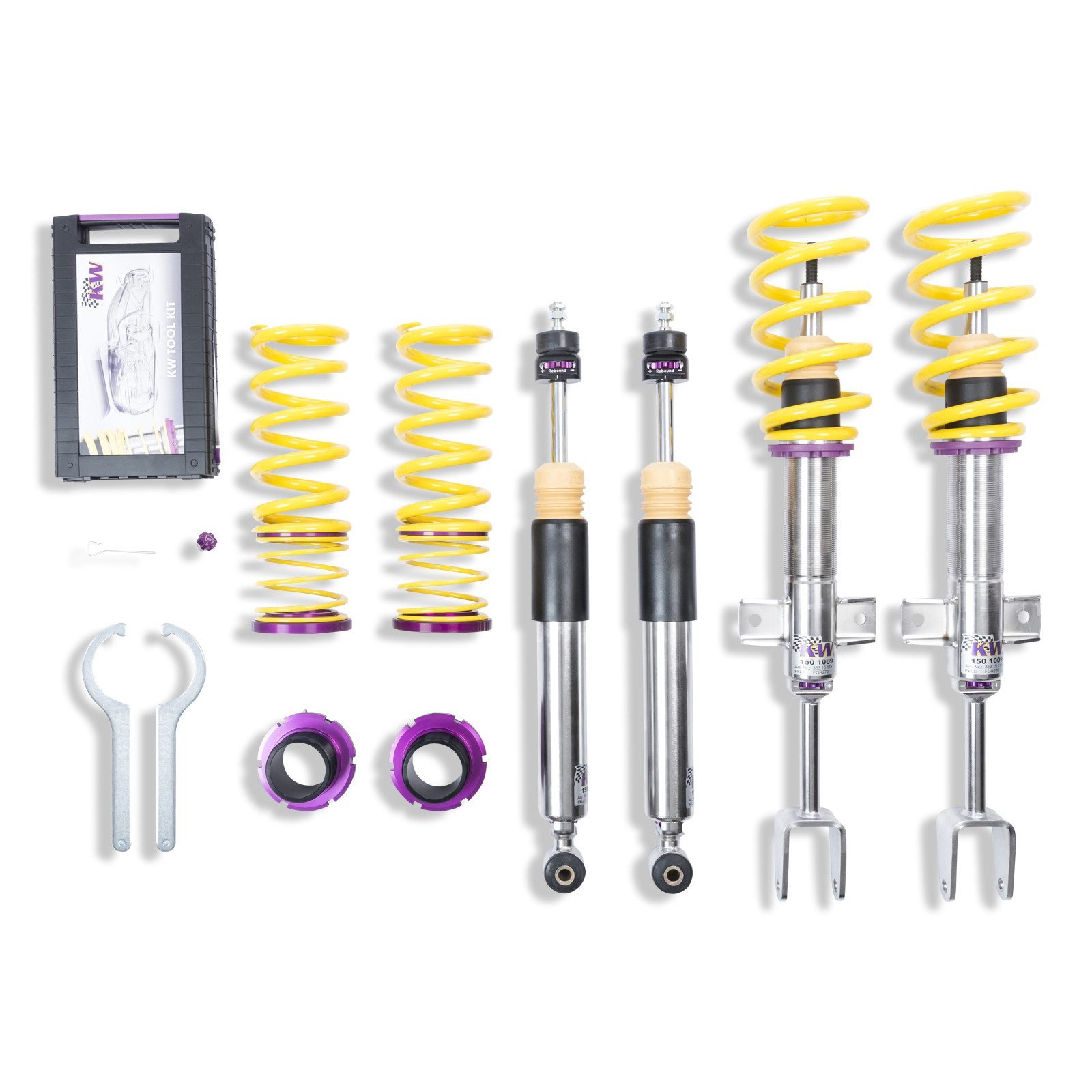 KW V3 Coilover Kit for 952 Alfa Romeo Giulia w/o Electronic Dampers