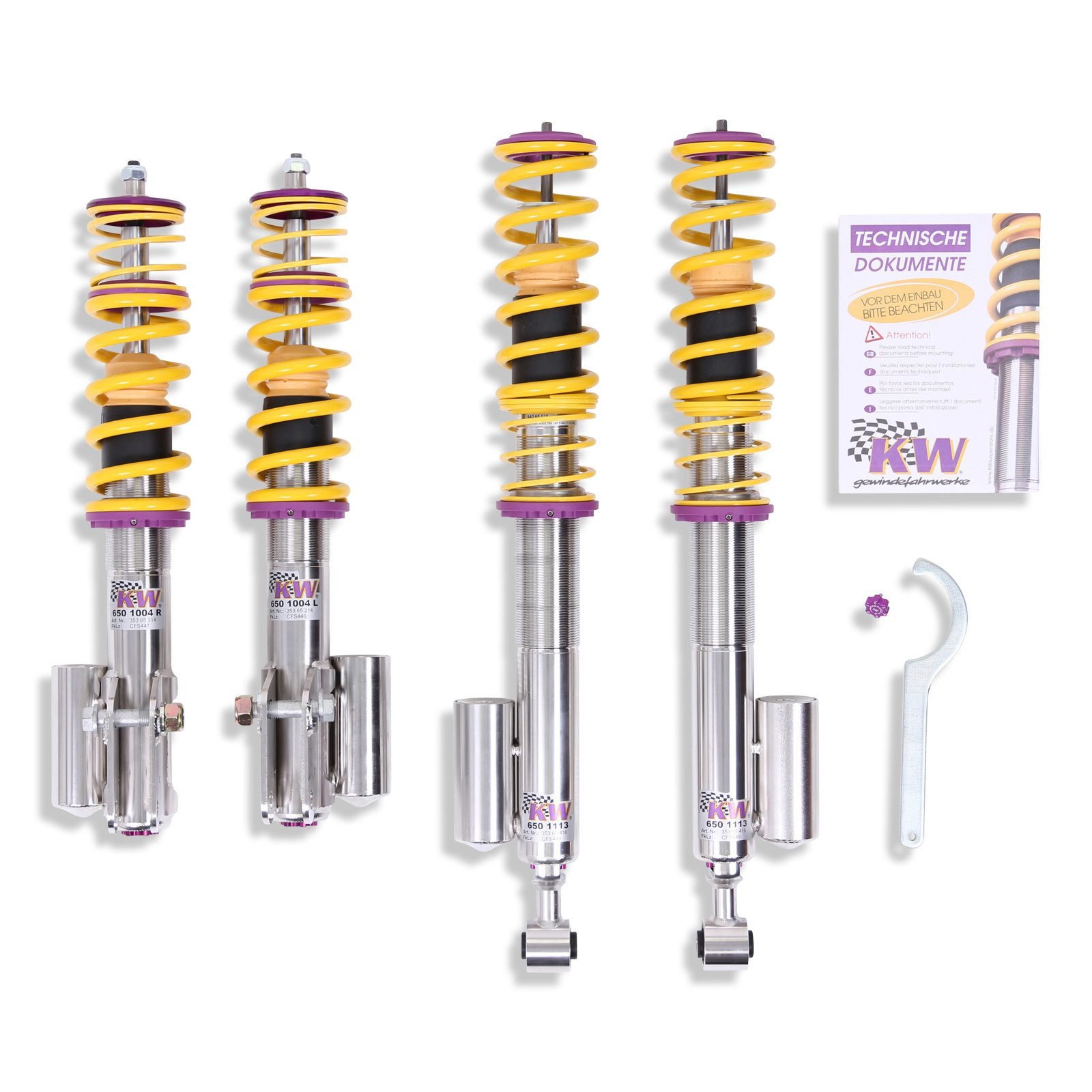 KW V3 Coilover Kit for Mitsubishi Lancer EVO X