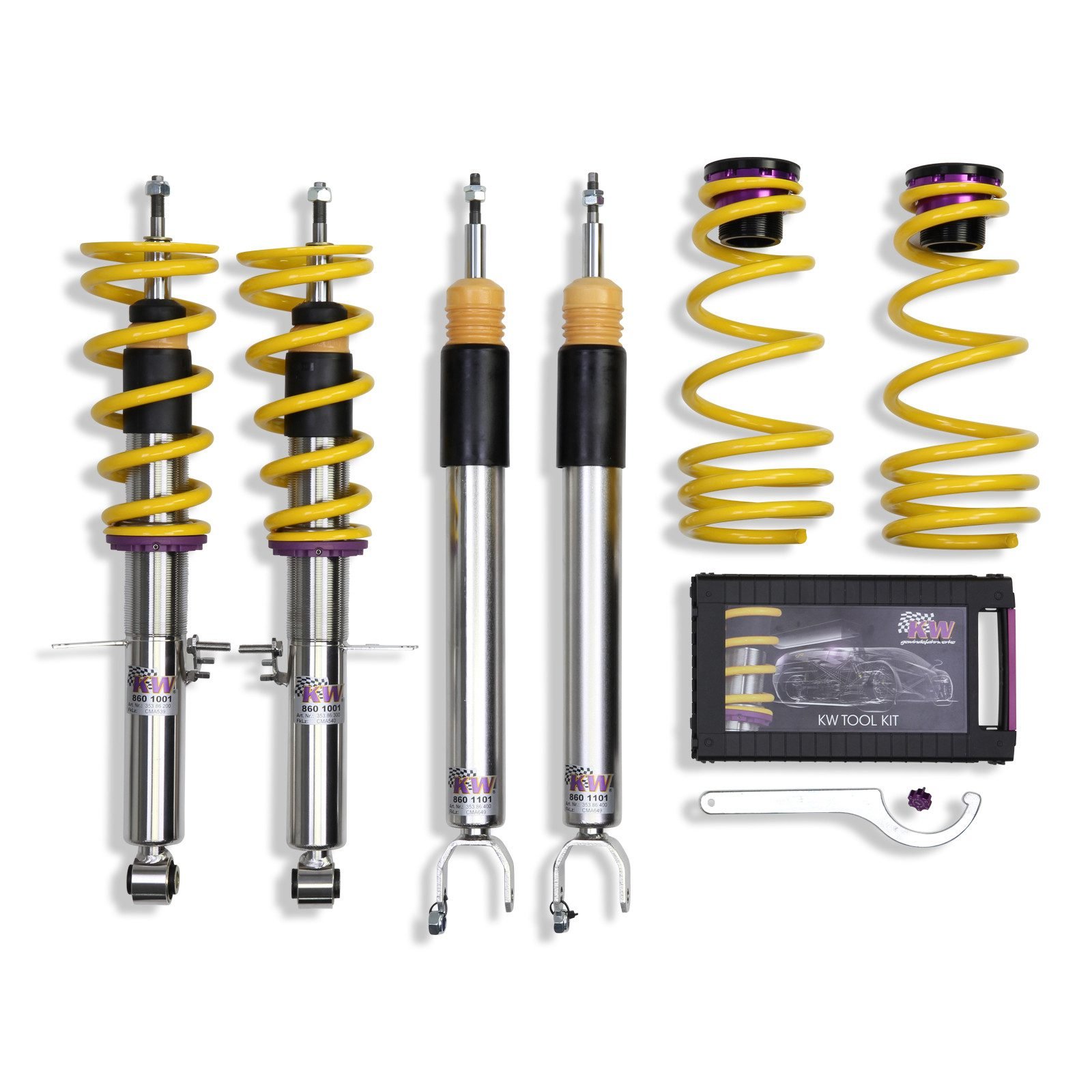 KW V3 Coilover Kit for Nissan 370Z