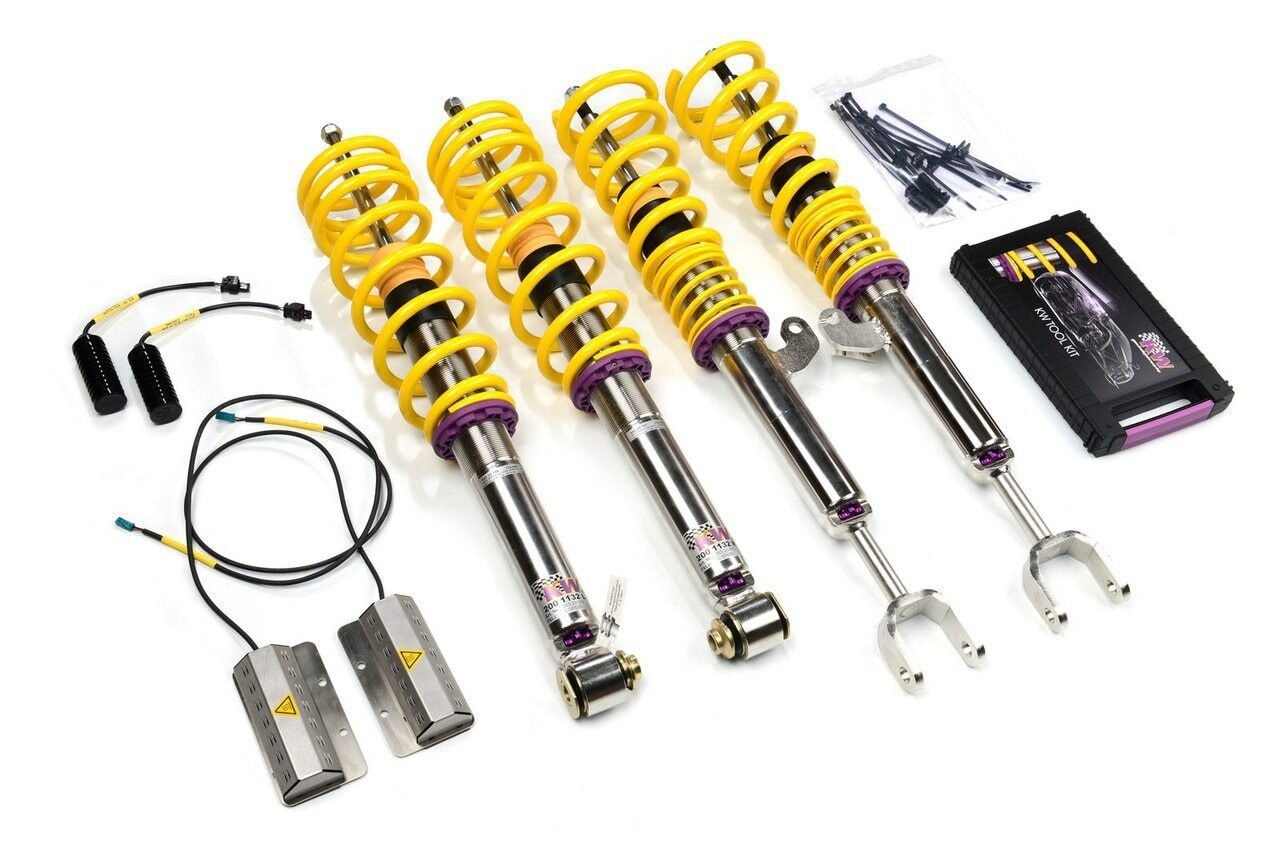 KW V3 Coilovers for 2018-19 Tesla Model 3 (35287006/35287007)