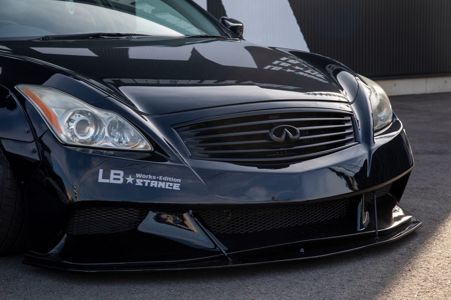 Liberty Walk lb★nation Front Bumper for V36 Infiniti G35 / G37 & Nissan Skyline