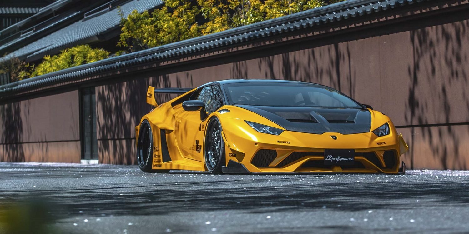 Liberty Walk LB-Silhouette WORKS GT Front Bumper for LP610-4 Lamborghini Huracán