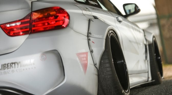 Liberty Walk LB-WORKS Rear Bumper for F32 BMW 4 Series