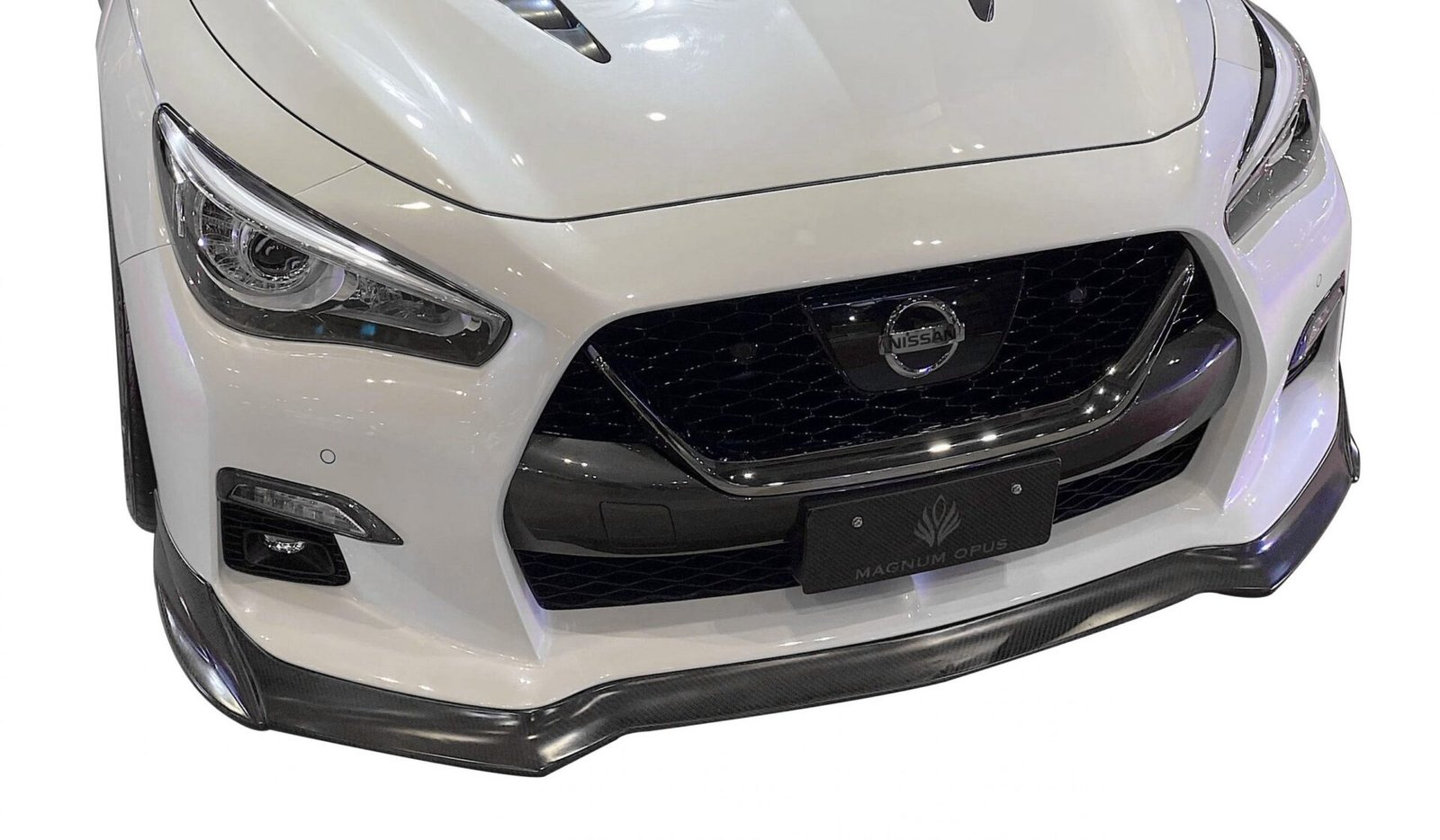 Magnum Opus Carbon Front Spoiler for 2019-20 Nissan Skyline 400R VANI-401
