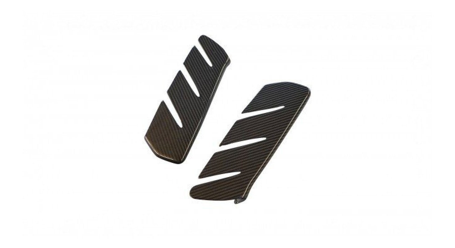 NOVITEC Carbon Front Bumper Side Flaps for Lamborghini Huracán Evo RWD & Evo RWD Spyder