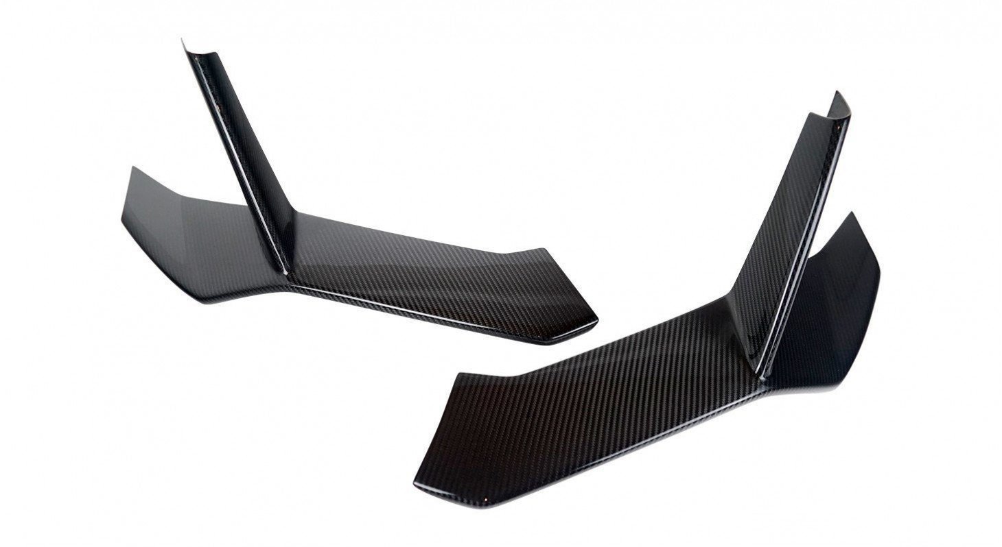 NOVITEC Carbon Front Cover Attachments for Lamborghini Huracán Evo & Evo Spyder