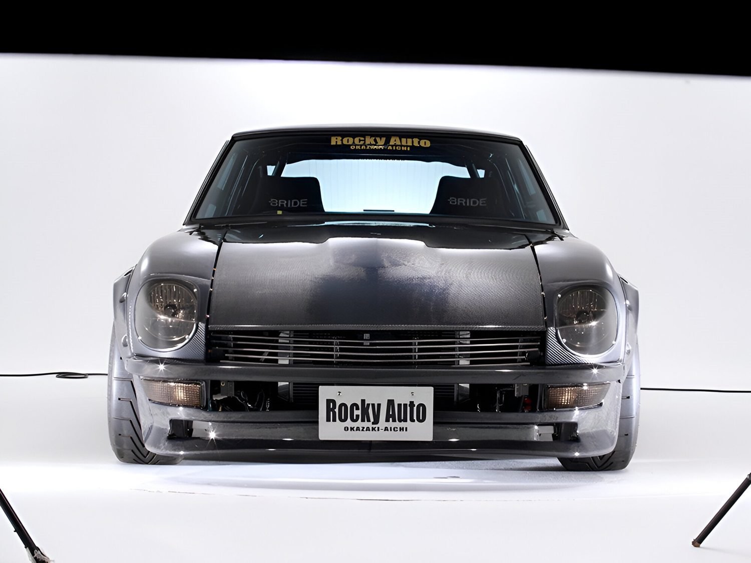 Rocky Auto Carbon Front Bumper for S30 Nissan Fairlady Z